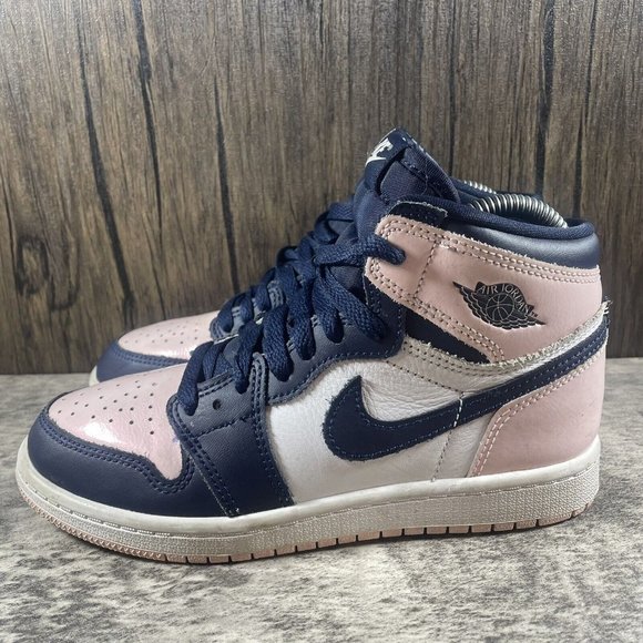 Nike Air Jordan 1 OG (PS) Atmosphere “Bubble Gum” Size 2Y CU0449‌-‌641 - Picture 4 of 8